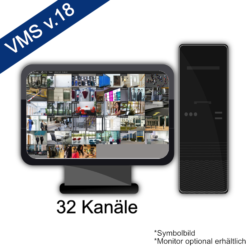 VMS(v18) 32CH Rekorder